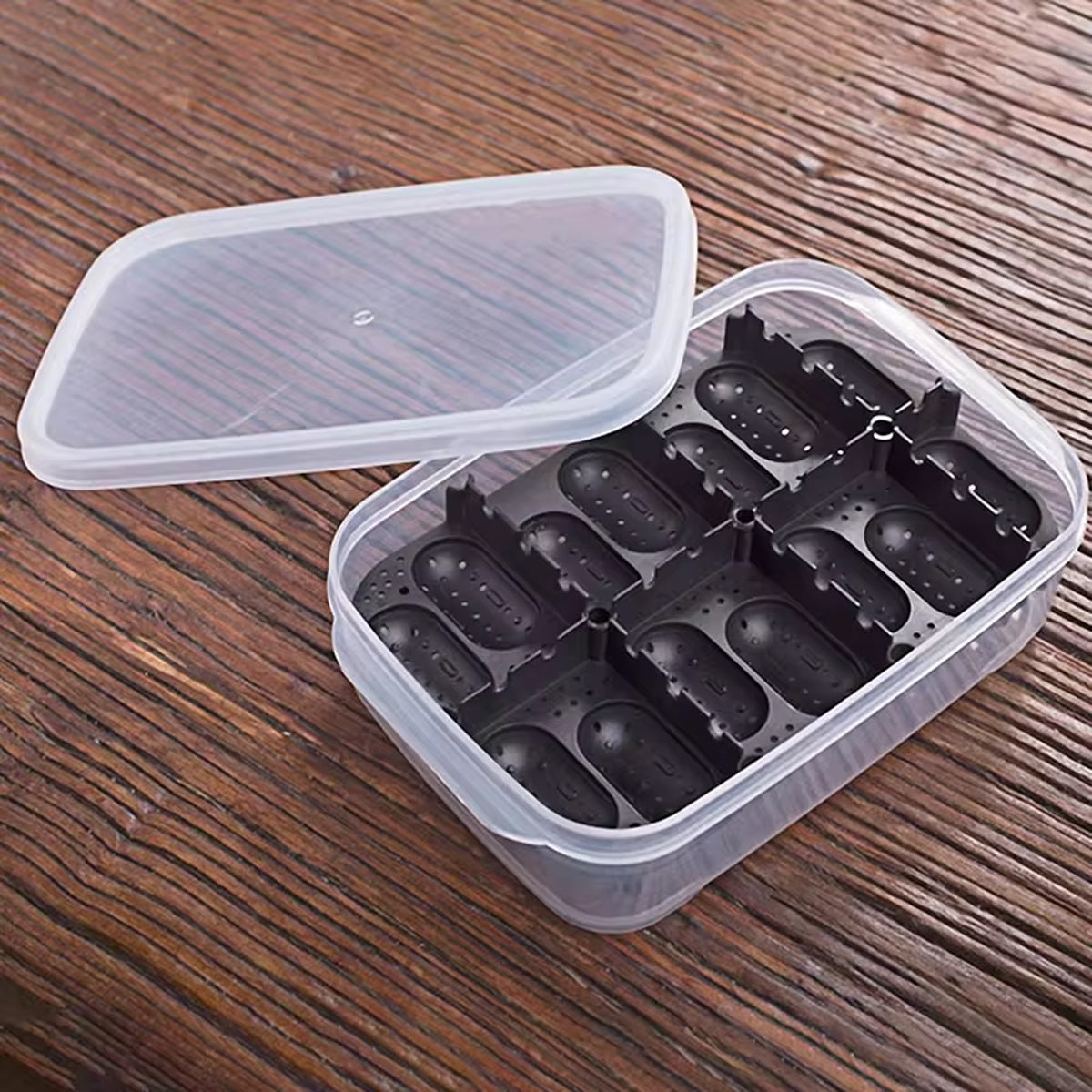 14 Grid Reptile Breeding Box Transparent Egg Incubator