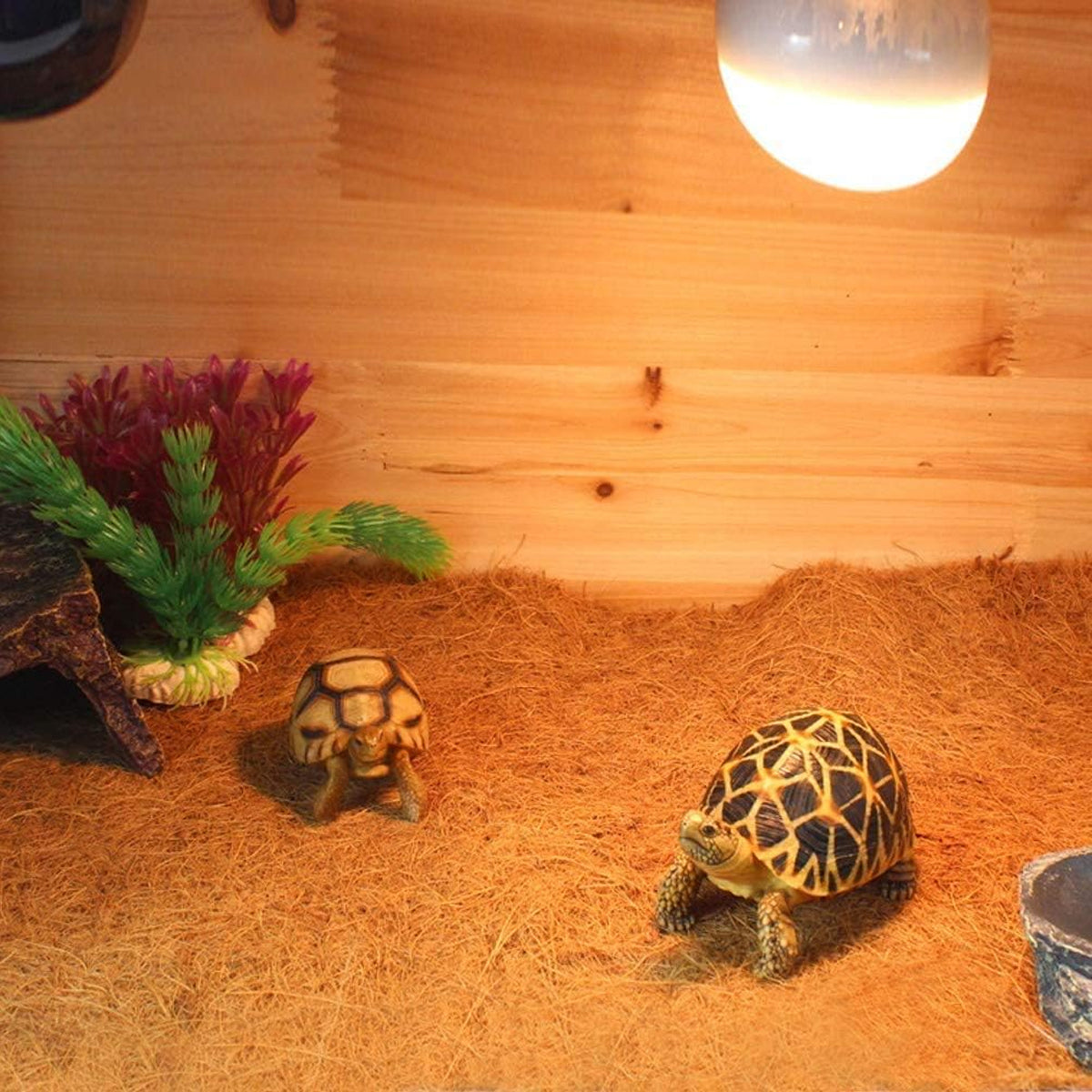 Reptile Terrarium Liner Coconut Fiber Mat Tortoise Carpet Pet Hamster Bedding
