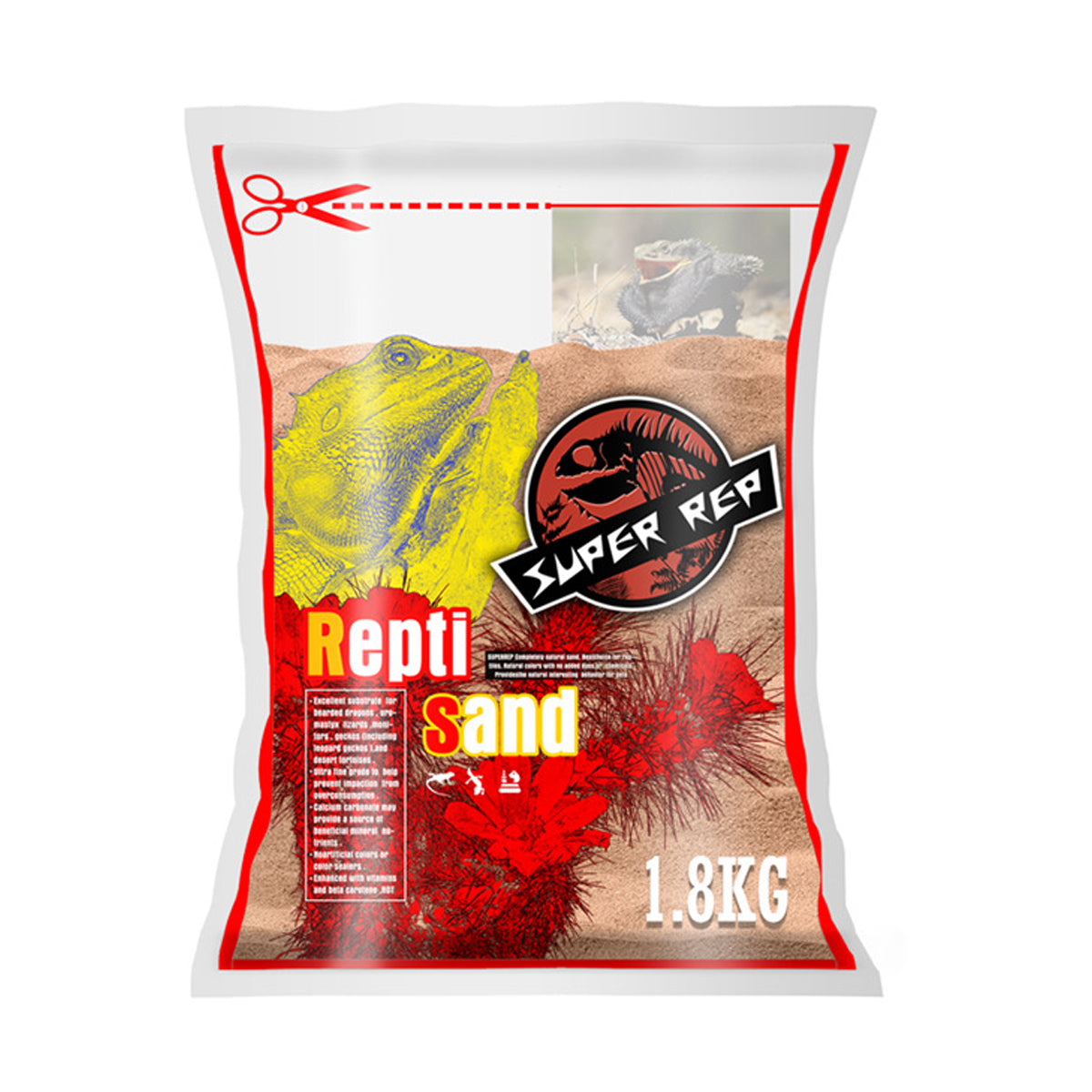 1.8kg Reptile Sand Mat Natural Substrate for Terrarium Creeping Sand Bedding