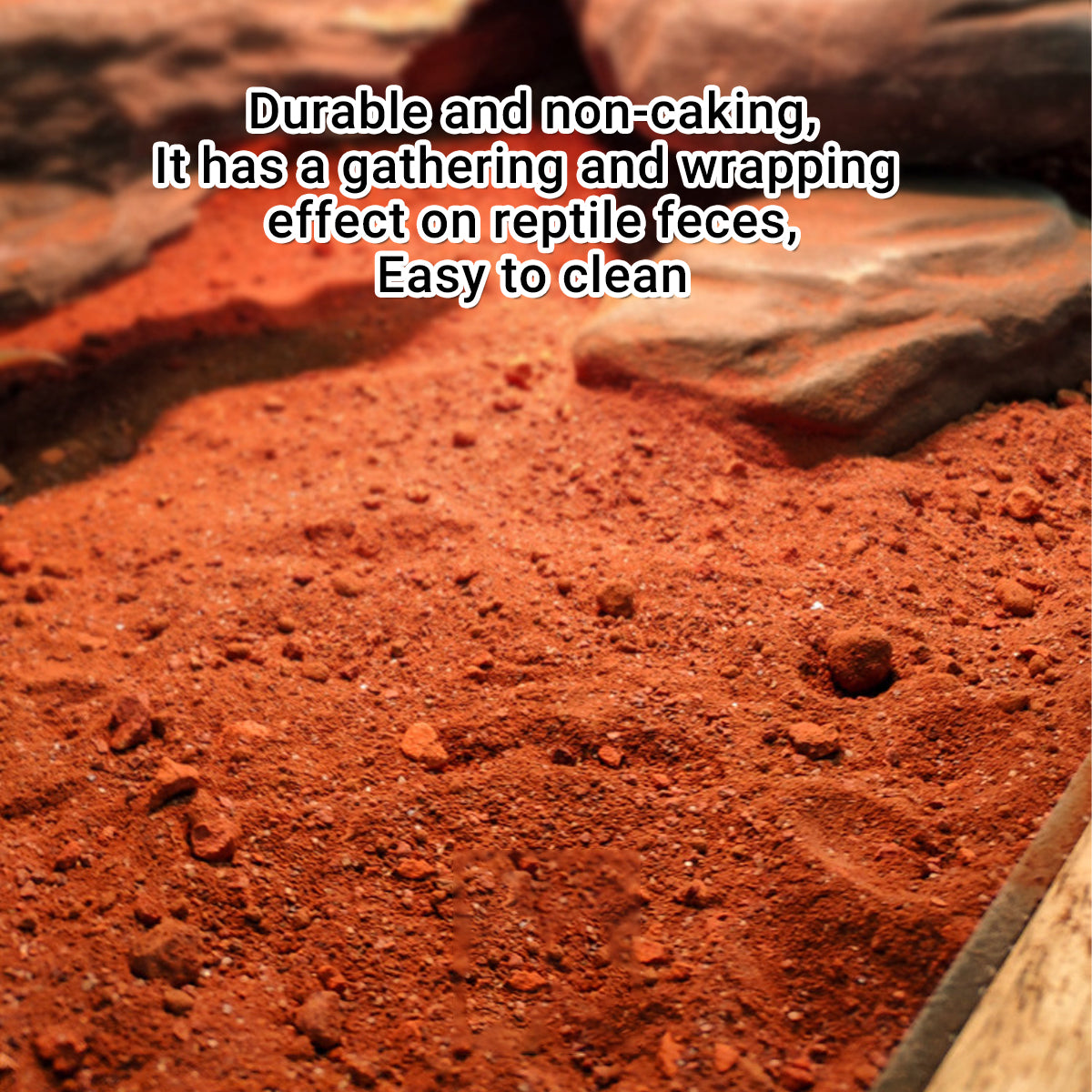 Natural Desert Reptile Sand Bedding 1kg | Heat-Conductive Substrate