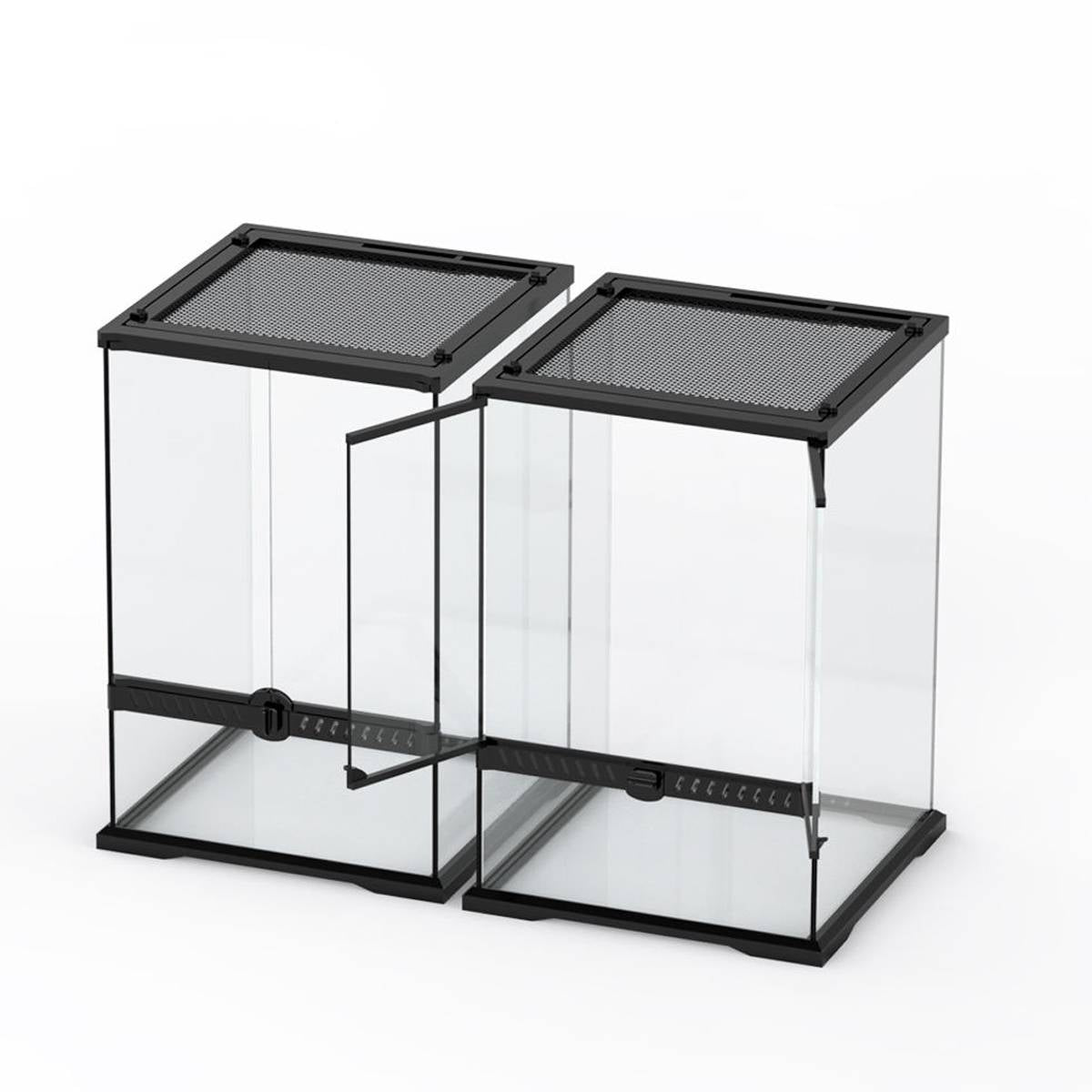 Reptile Terrarium Glass Tank 30x30x45cm