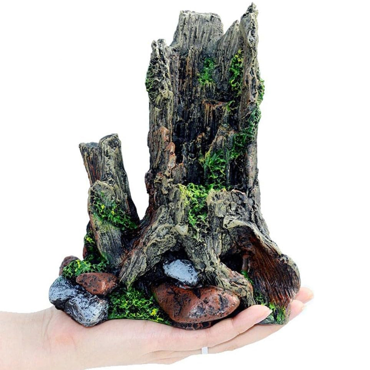 Resin Wood Aquarium Decoration Ornament
