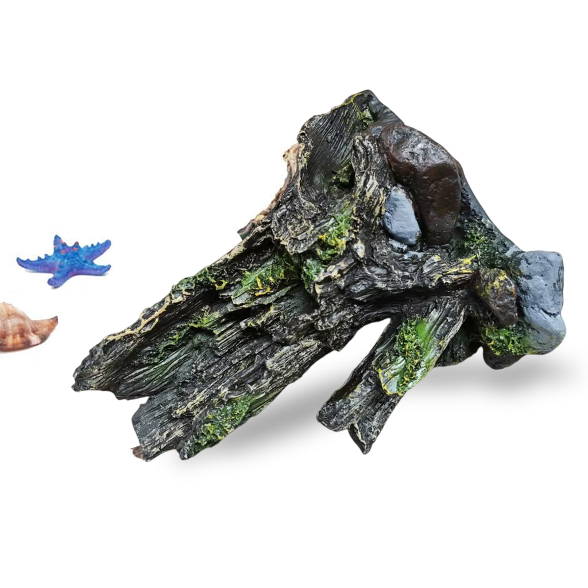 Resin Wood Aquarium Decoration Ornament