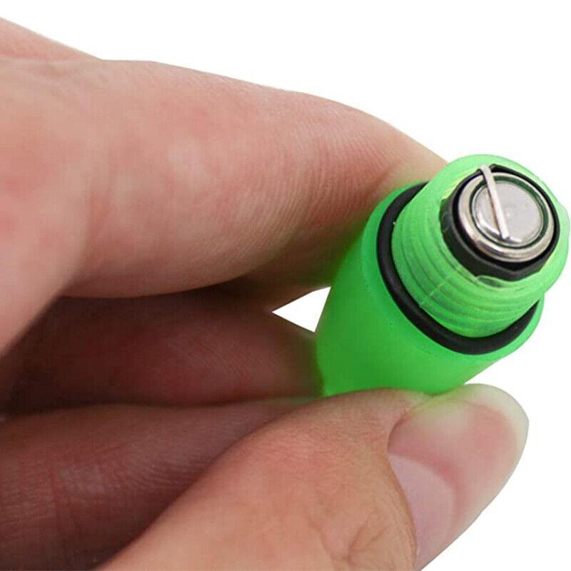 10PCS Fishing Bite Alarm Bells with LED Light for Night Fishing