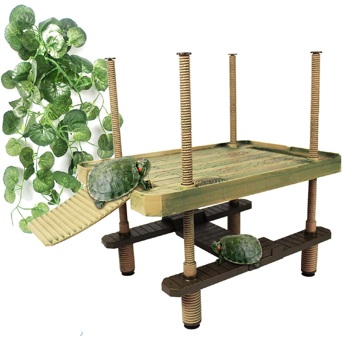 Turtle Basking Platform Floating Dock for Aquatic Pets