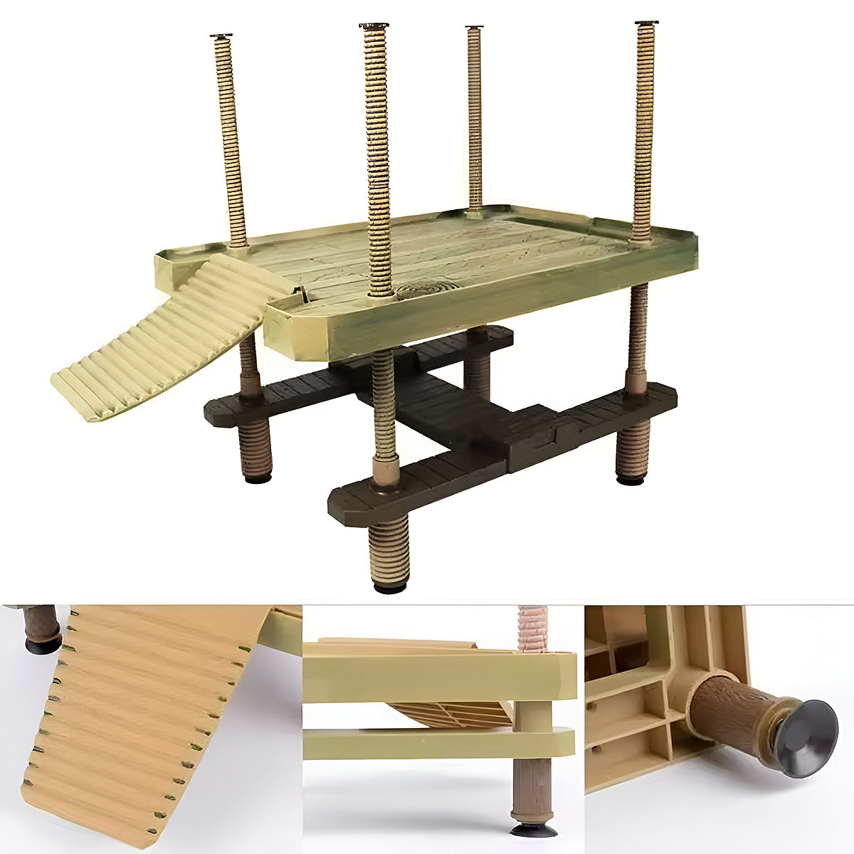 Turtle Basking Platform Floating Dock for Aquatic Pets