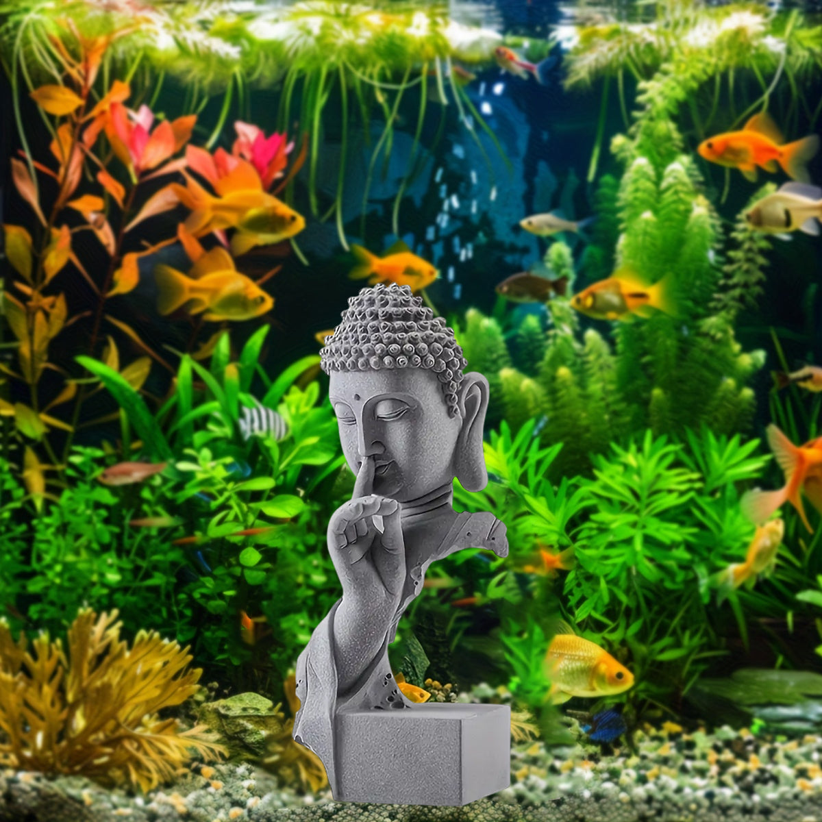 Chinese Buddha Flower Pot Decoration