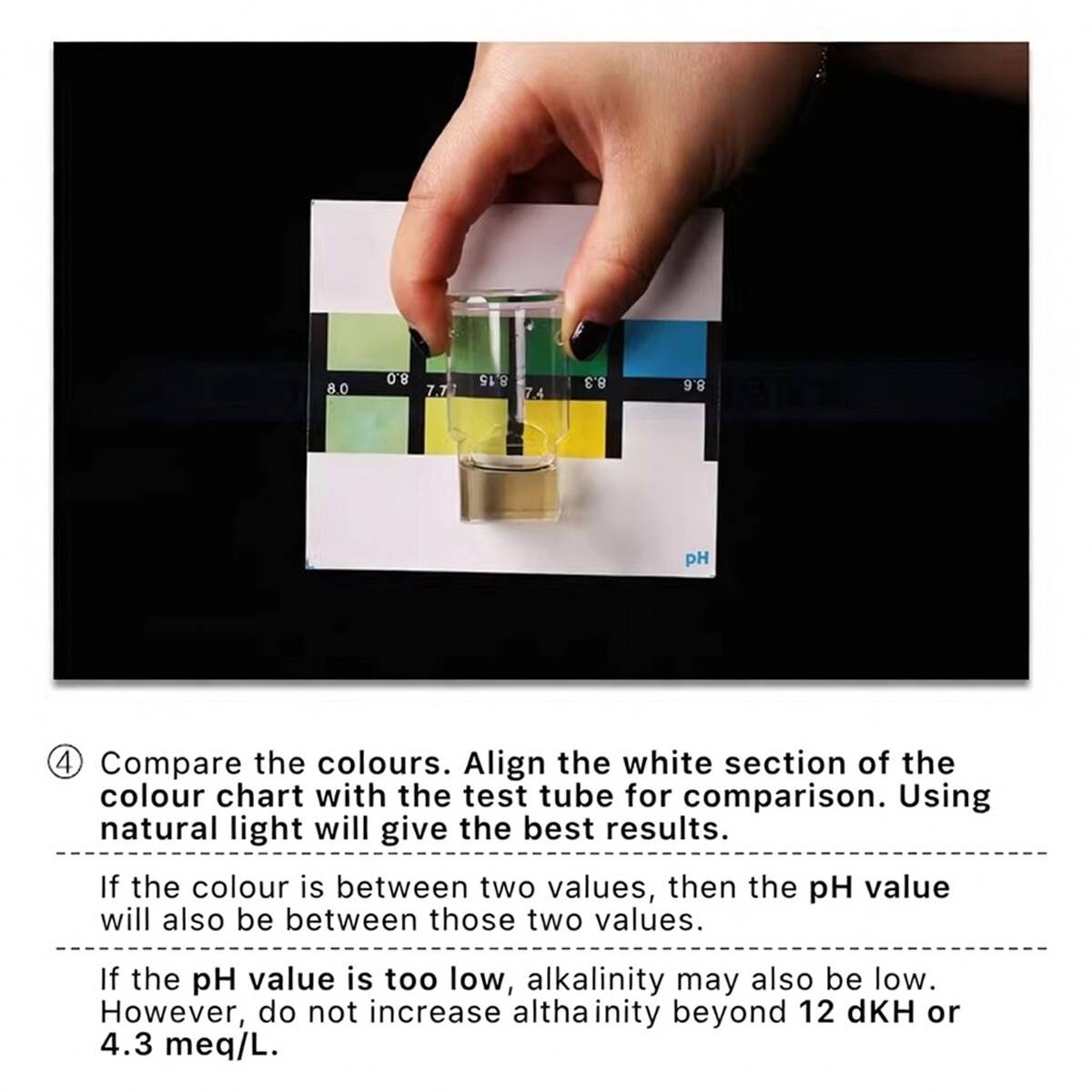 Marine aquarium pH test kit for saltwater and reef tanks – product view 11