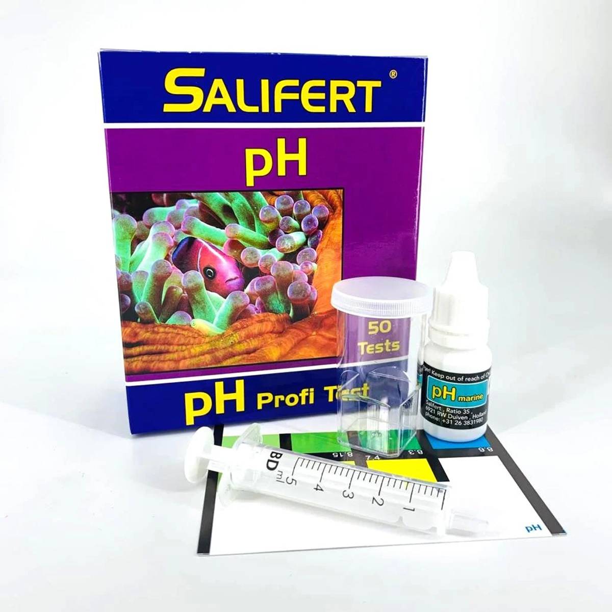 Marine aquarium pH test kit for saltwater and reef tanks – product view 12