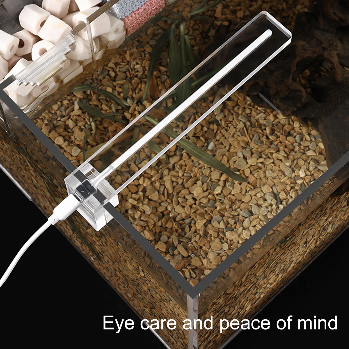 Simple LED Fish Tank Light Clamp Small Aquarium Lamp Lighting for Fish Tanks