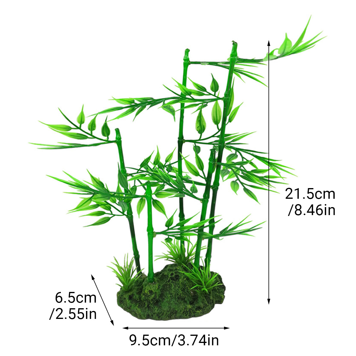 Aquarium Bamboo Plant Decoration Resin Simulation Ornament