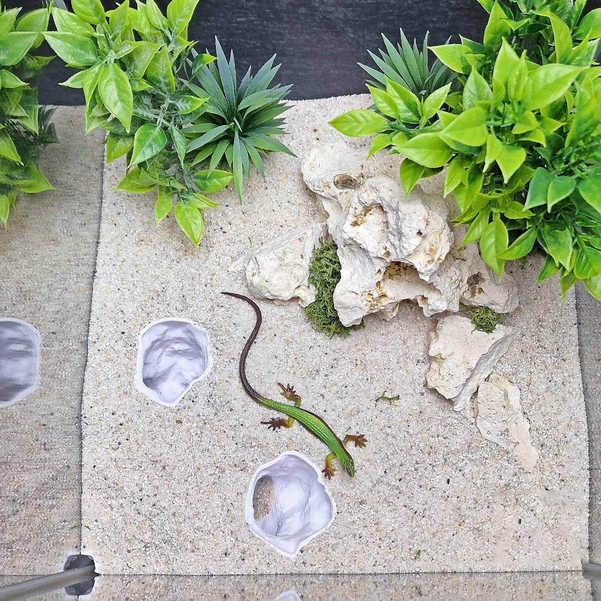 Aquarium hideout cave for fish, shrimp and snails – product view 12