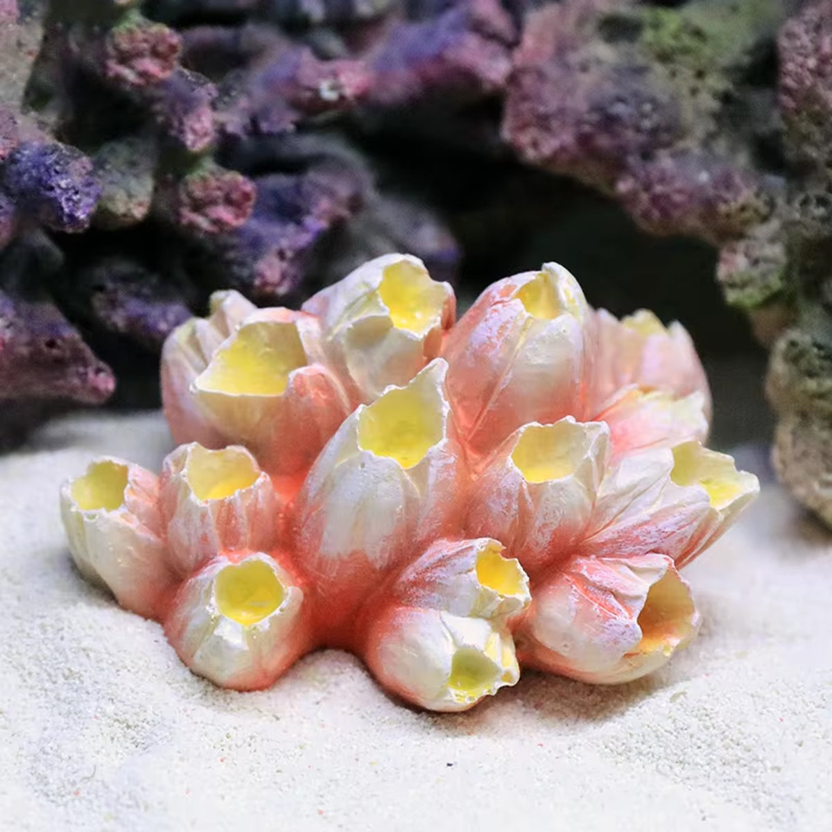 Artificial Coral Reef Rockery Resin Aquarium Decoration For Fish Tank
