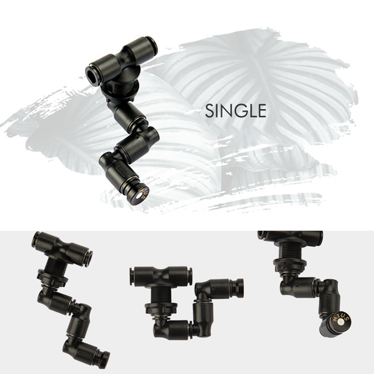 360° Reptile Misting Nozzle System Adjustable Terrarium Sprayer