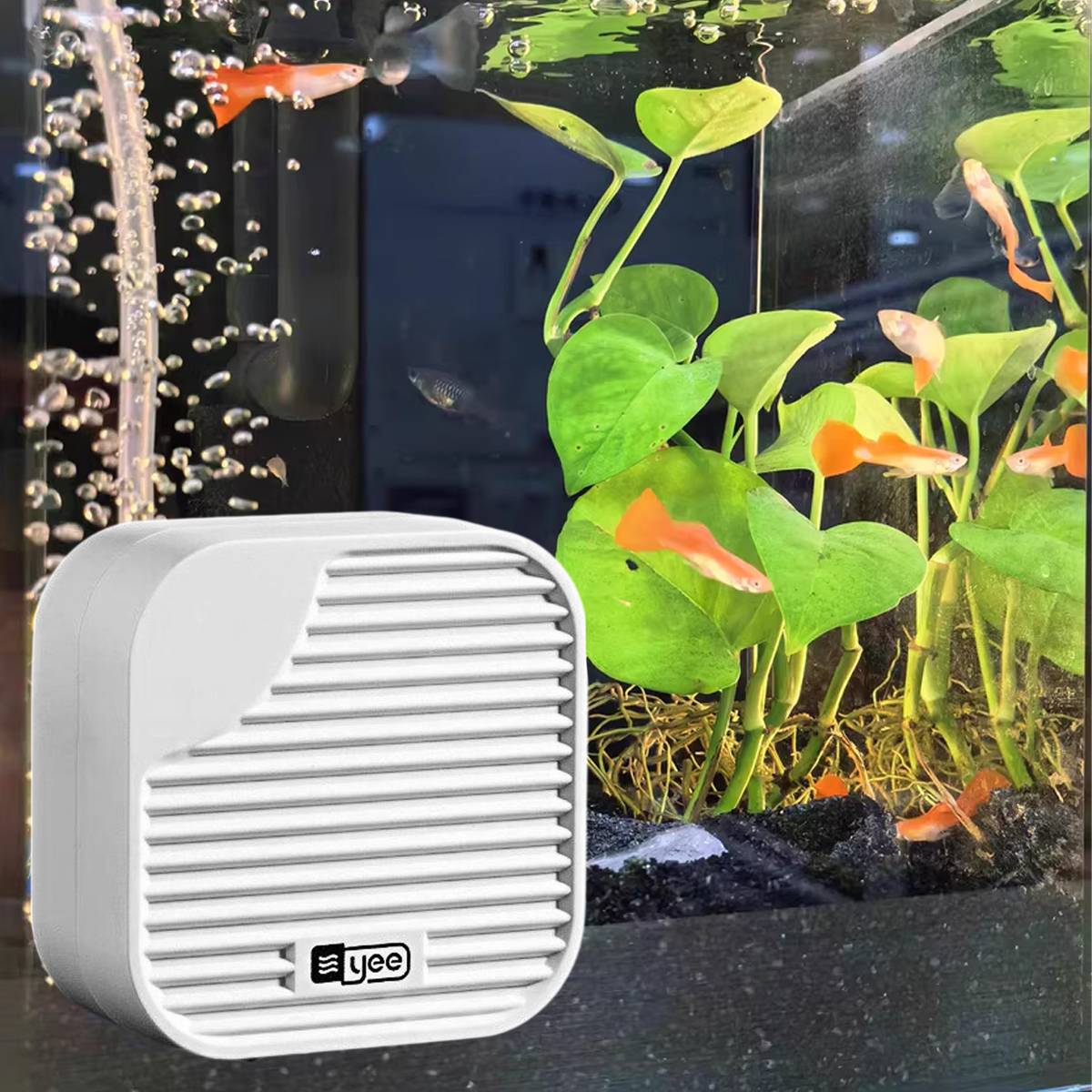 Yee Silent Oxygen Pump 3W/4W Aquarium Air Pump