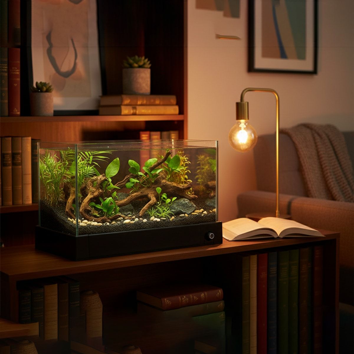30cm Aquarium Tank with Fast Drain Control