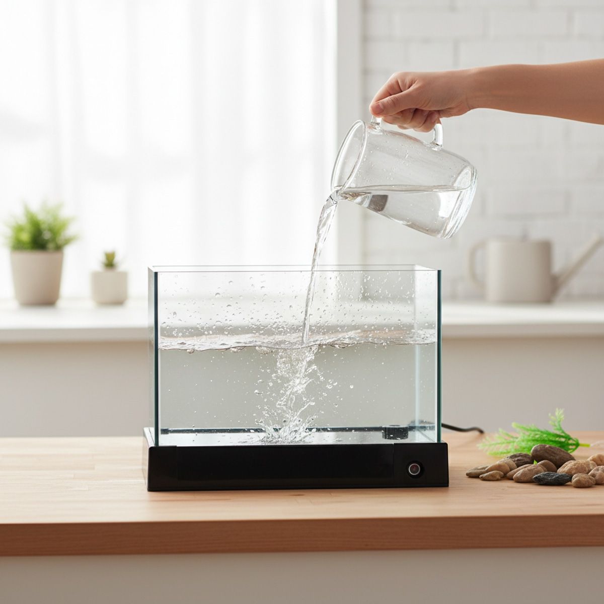 30cm Aquarium Tank with Fast Drain Control