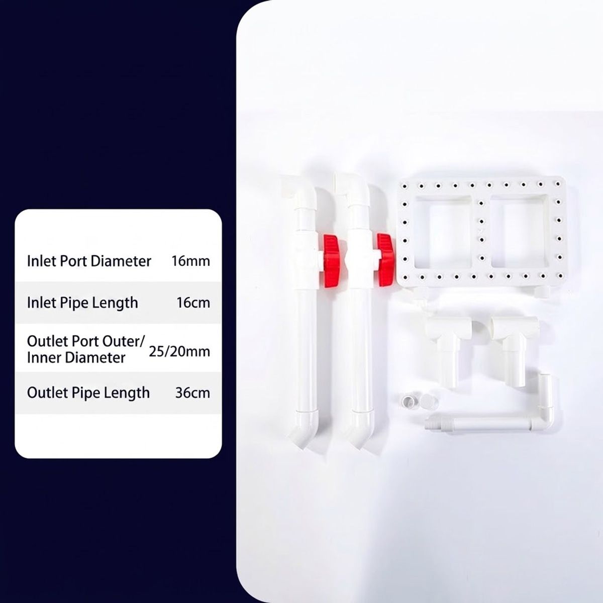 Modular Aquarium Filter with Dual Chambers