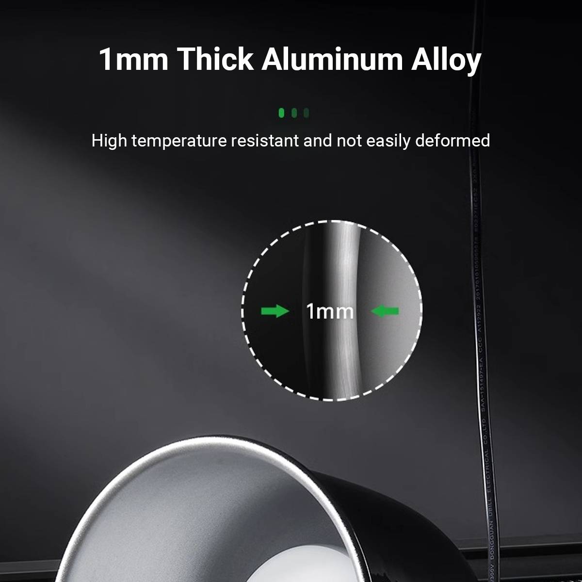 Cleen reptile lamp shade with timer in A, B and C sizes – product view 9