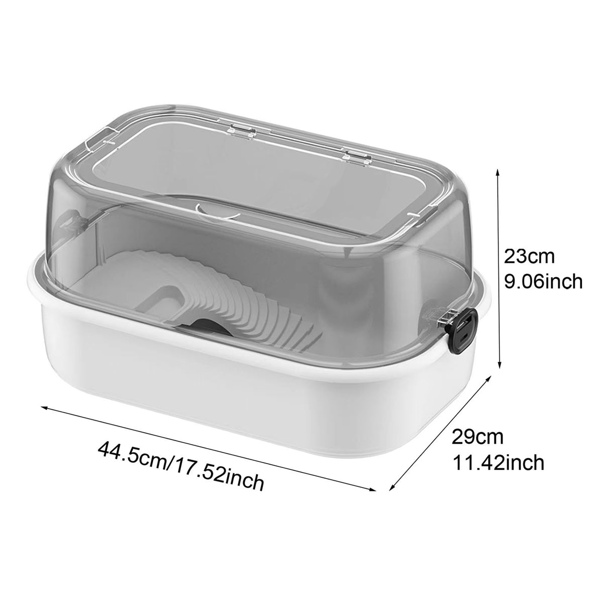 Turtle Breeding Box Aquarium Tank With Sun Terrace & Hiding Area