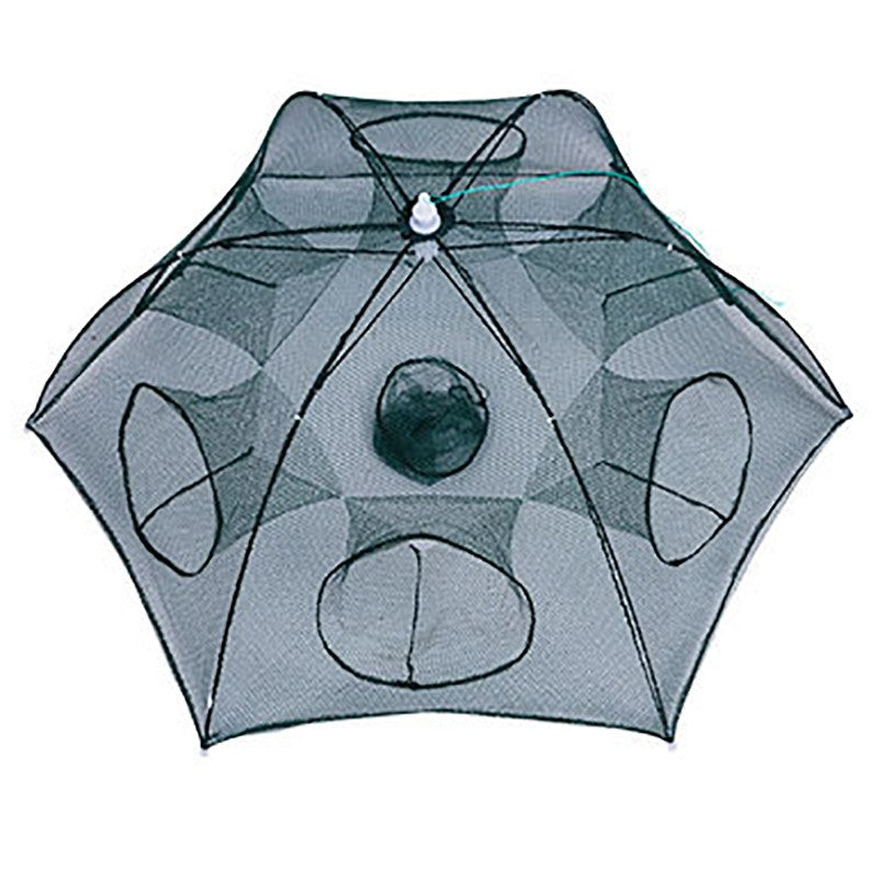 Foldable Automatic Fishing Net Trap Cage for Fish Shrimp Crabs