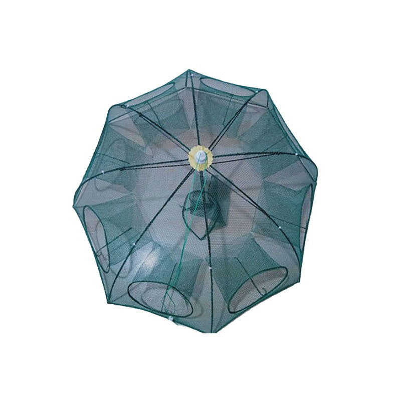 Foldable Automatic Fishing Net Trap Cage for Fish Shrimp Crabs