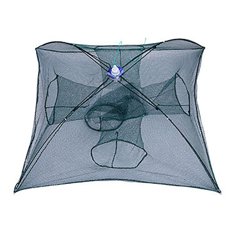 Foldable Automatic Fishing Net Trap Cage for Fish Shrimp Crabs
