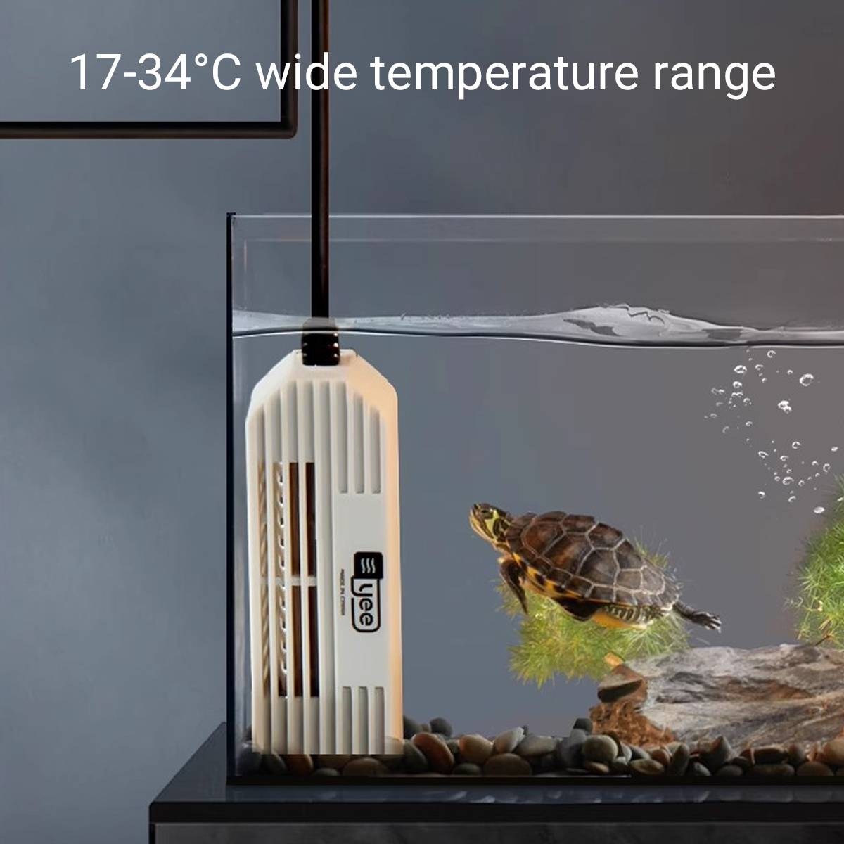 Yee Turtle Tank Heater With Digital Temperature Control