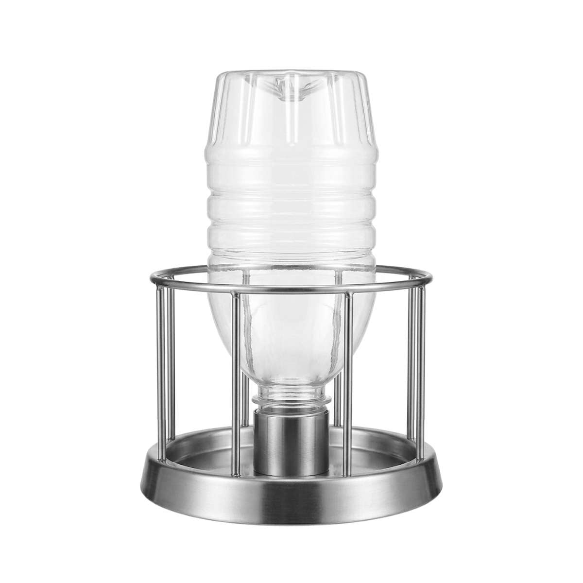 Large 304 stainless steel turtle feeding plate – product view 3