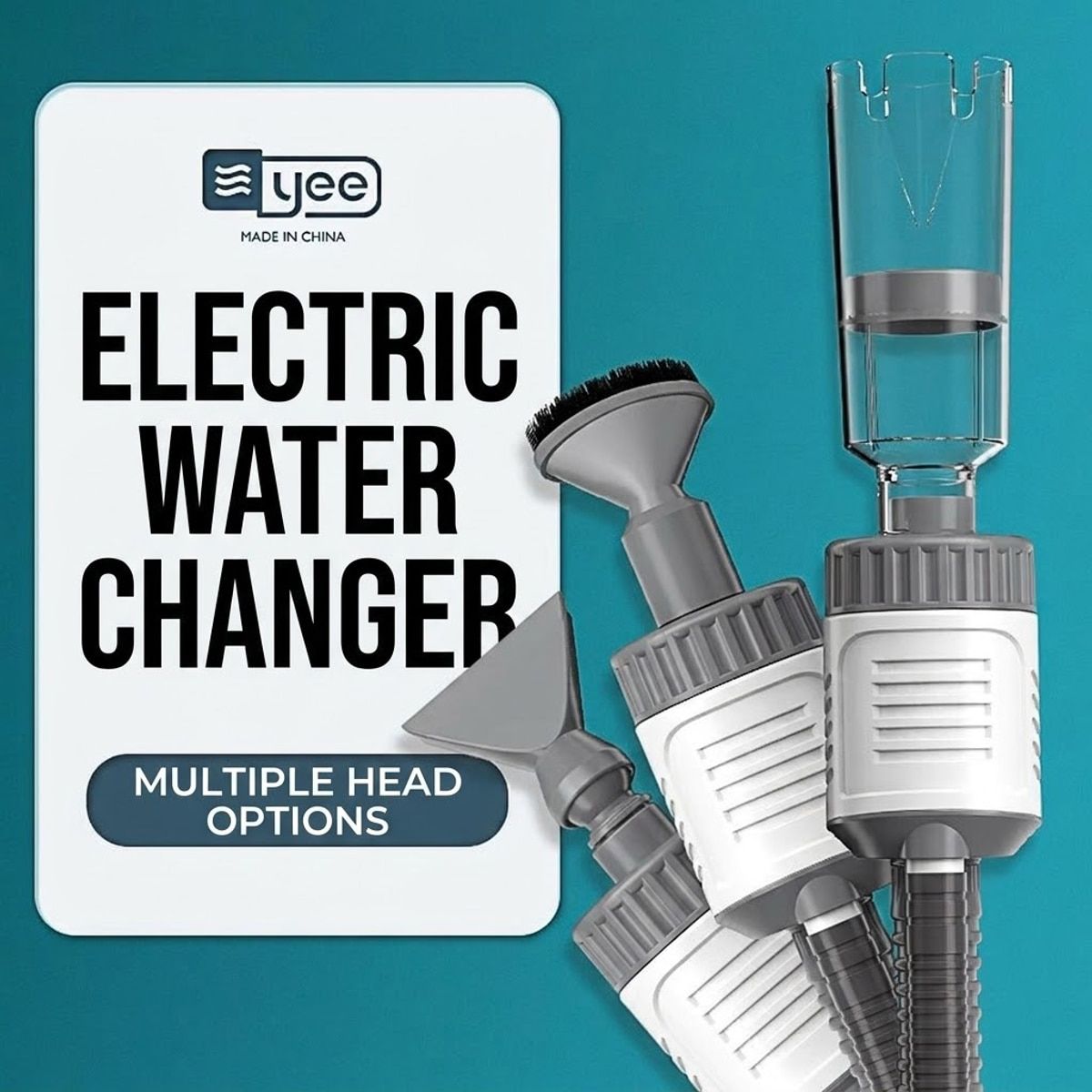 20W Aquarium Water Changer with Sand Washer