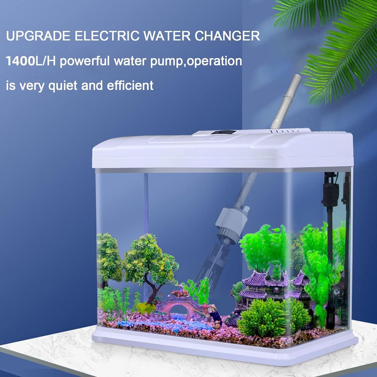 20W Aquarium Water Changer with Sand Washer