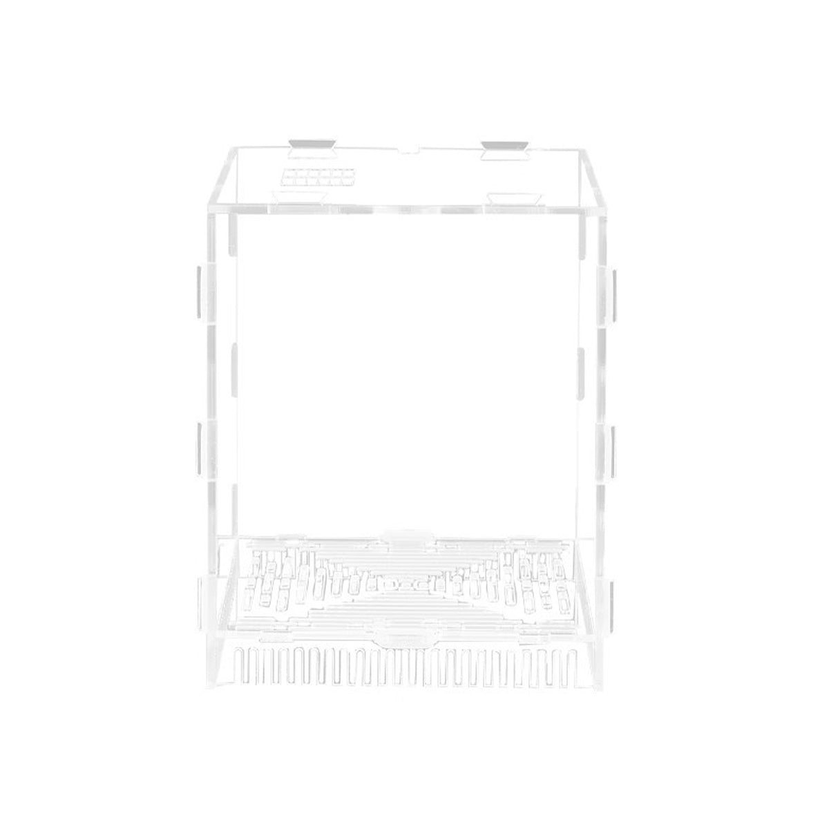 Clear Aquarium Pump Cover Acrylic Anti-Suction Guard