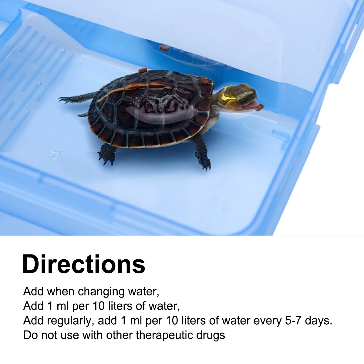 Turtle Water Stabiliser 100ML for Clean & Balanced Aquatic Habitat
