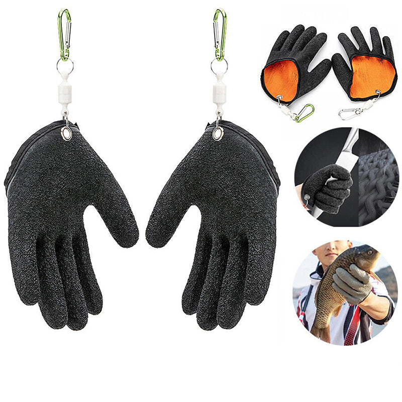 Magnetic Fishing Glove Full Finger Protective Glove for Men and Women