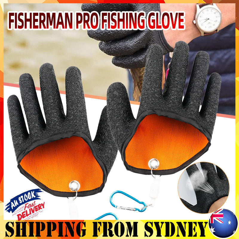 Magnetic Fishing Glove Full Finger Protective Glove for Men and Women