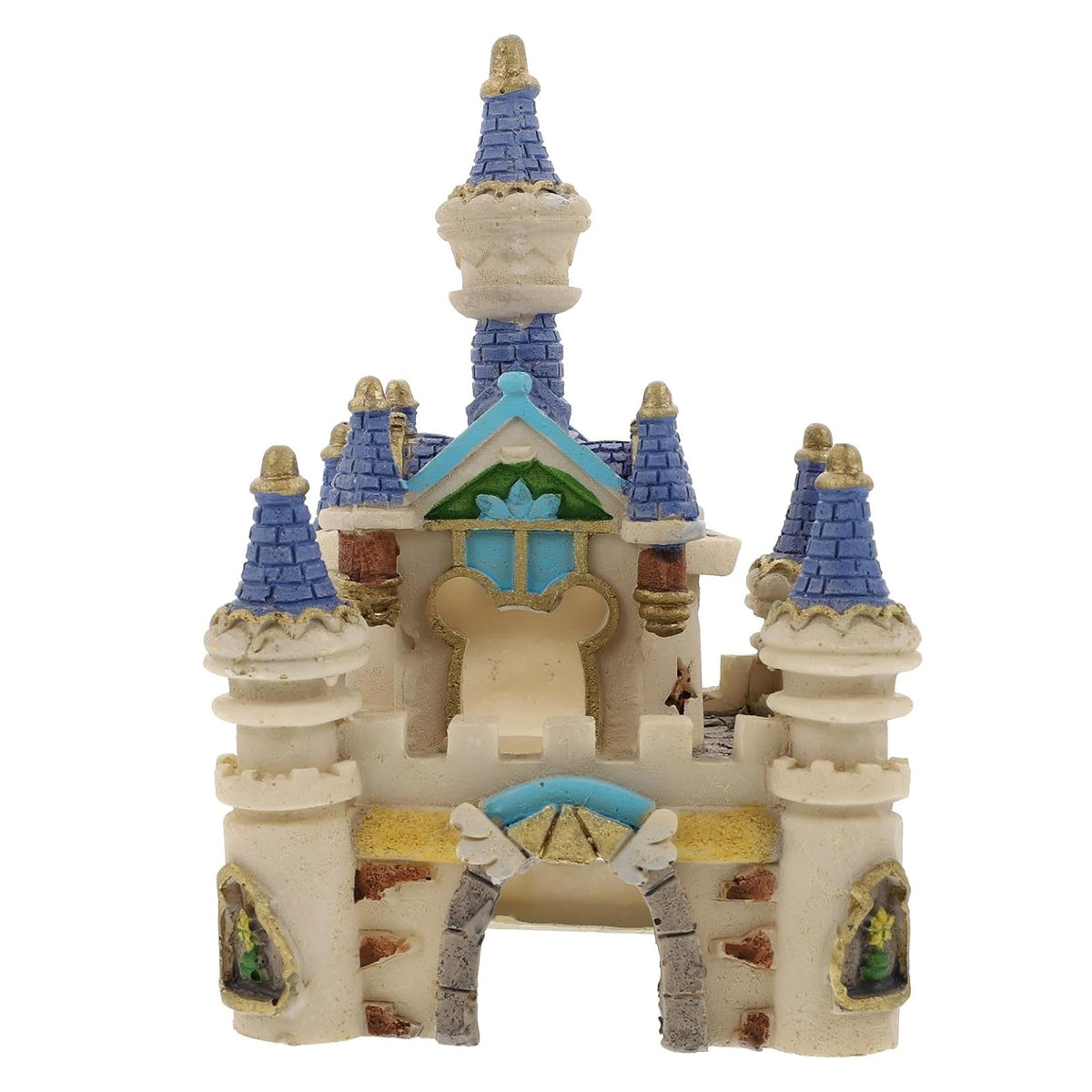 Resin Castle Aquarium Ornament