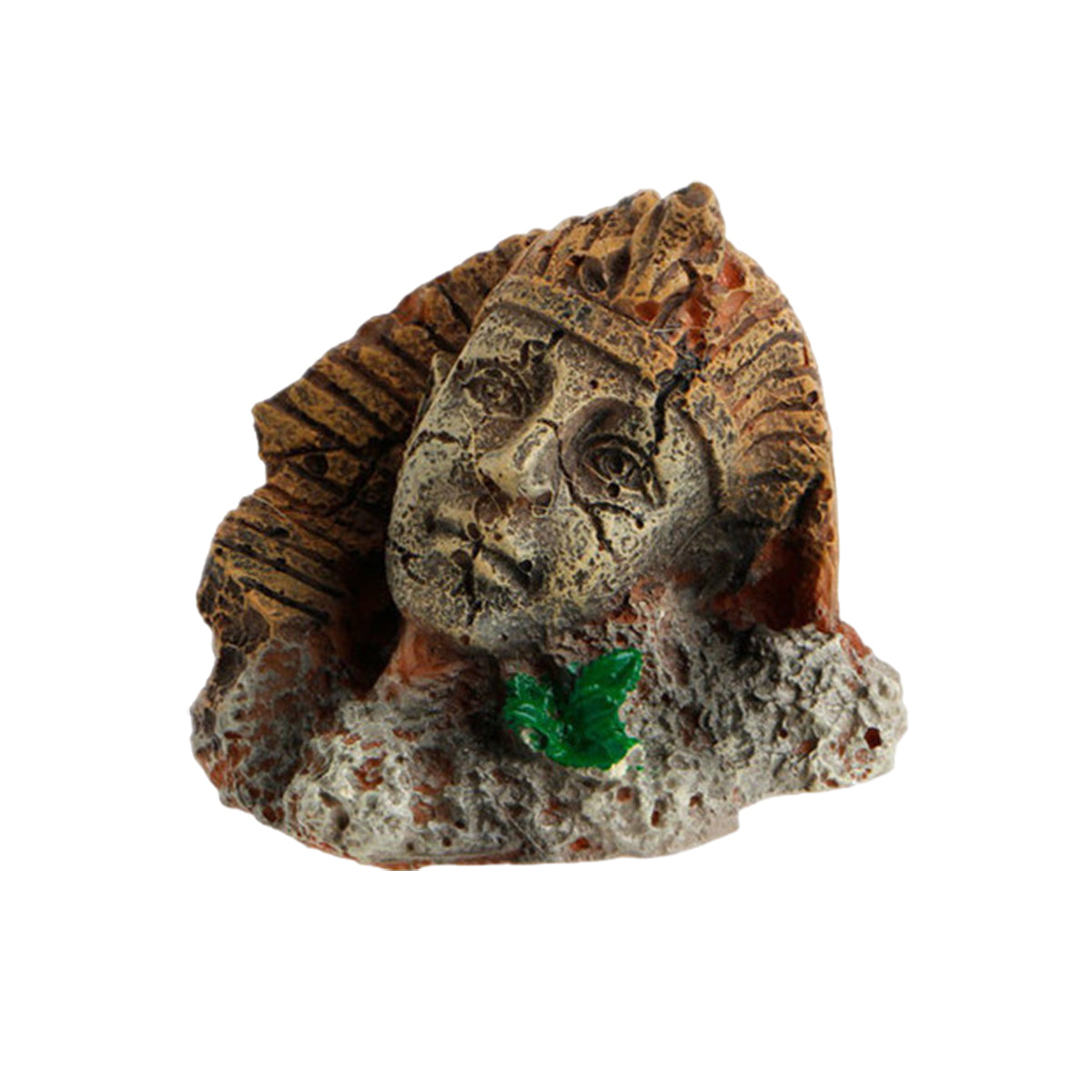 Ancient Easter Island Aquarium Ornament Resin Decoration Statue