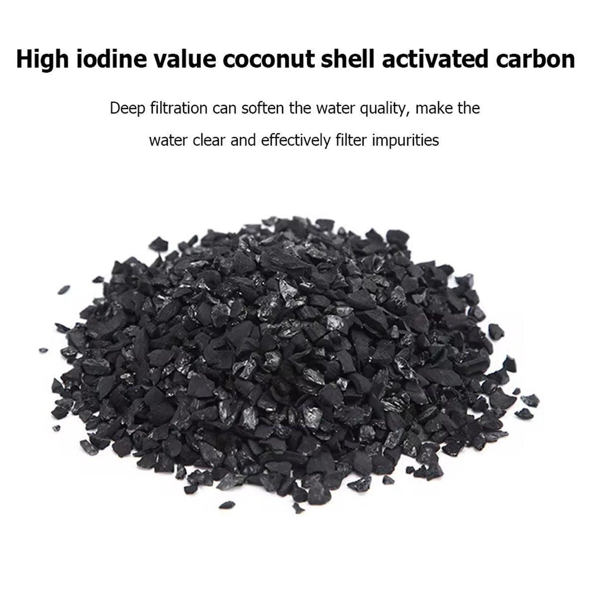 Fish Tank Filter Material Water Purification Bacterial House Turtle Filter Material Jellyfish Aquarium Glass Ceramic Ring Activated Carbon Coral