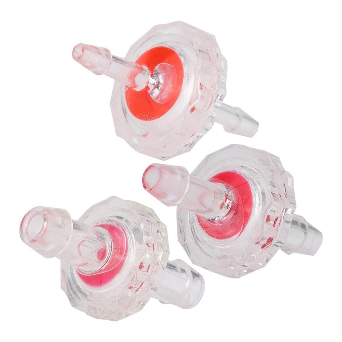 10pcs Plastic Check Valve Water Air Stop Valve for Aquarium Fish Tank Air Pump