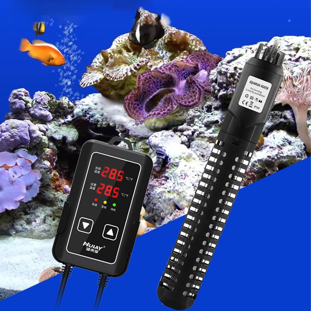 Smart Fish Tank Heater Energy Efficient Thermostat Adjustable for Fresh Water