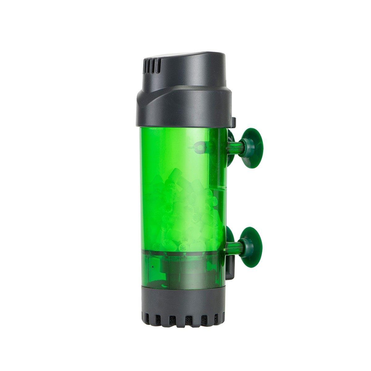 Fish Tank Fluidized Bed Filter Oxygen Supply Bio Sponge Filters with Suction Cup