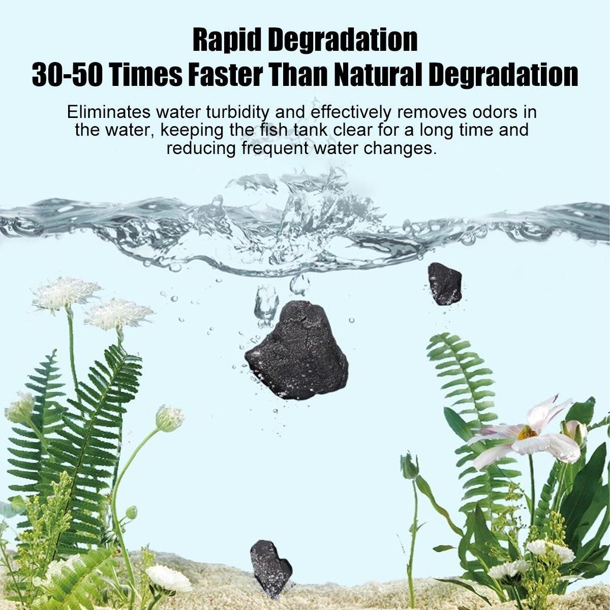 Fish Tank Filter Material Water Purification Bacterial House Turtle Filter Material Jellyfish Aquarium Glass Ceramic Ring Activated Carbon Coral