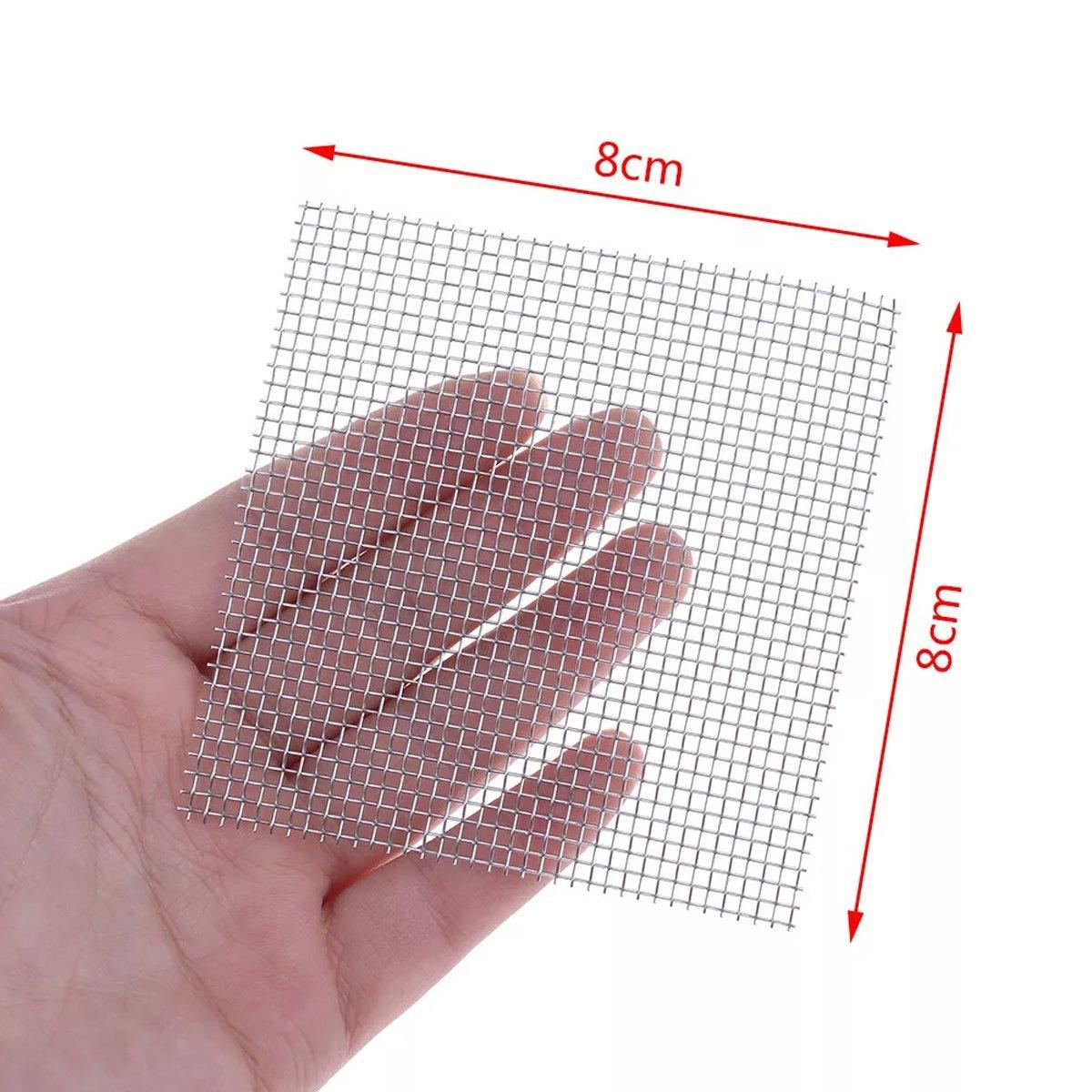 10pcs Stainless Steel Wire Mesh for Water Plants Fish Tank Aquarium Decoration