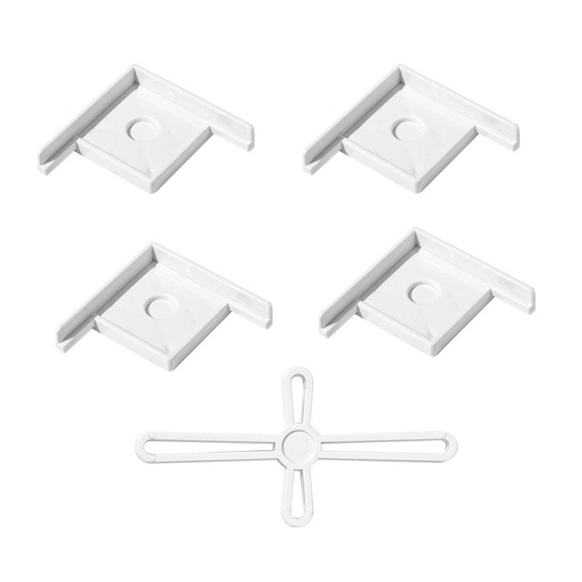 Fish Tank Base Tank Rack Household Simple Small Fish Tank Plastic Bracket Corner Protector Glass Right Angle Foot Wrapping Anti-collision