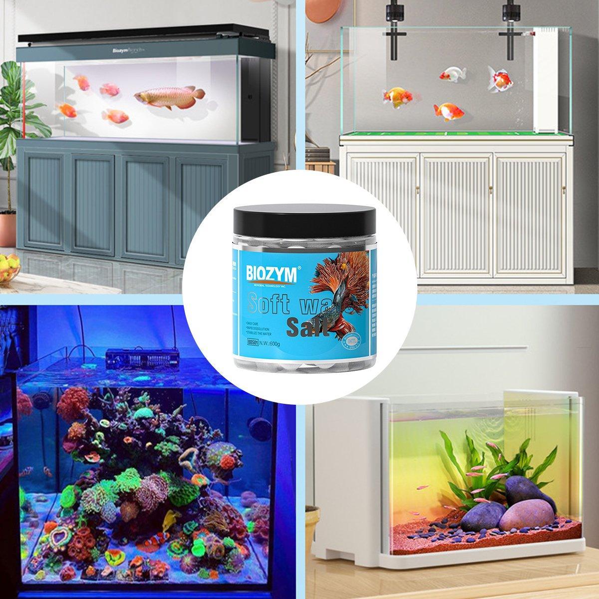 Baiingmei Aquarium Ornamental Fish Soft Water Salt Clean Water Tropical Fish Lanshou Goldfish Fish Tank Cichlids Sterilized Salt