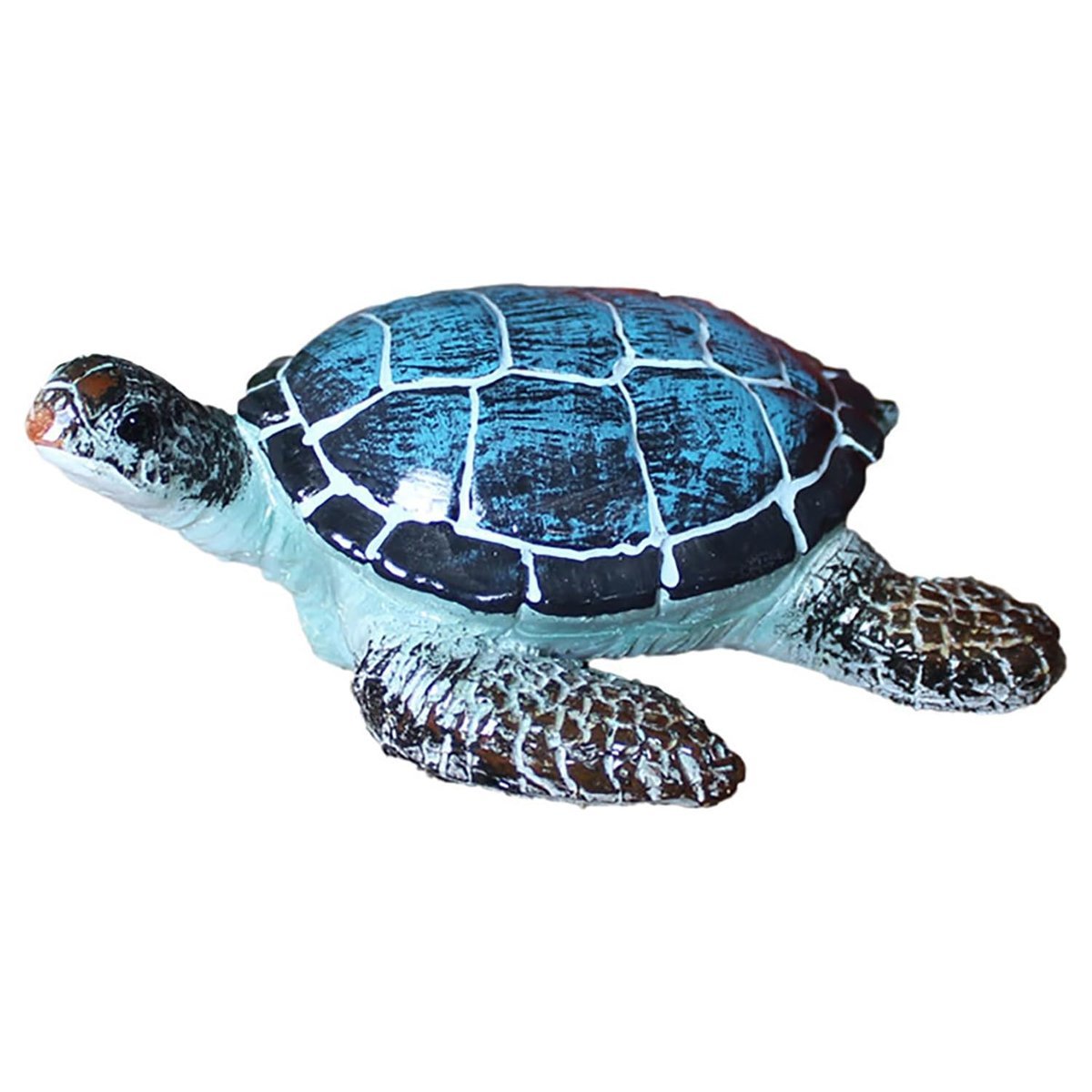 Resin Sea Turtle Aquarium Ornament Underwater Decor for Home and Fish Tank