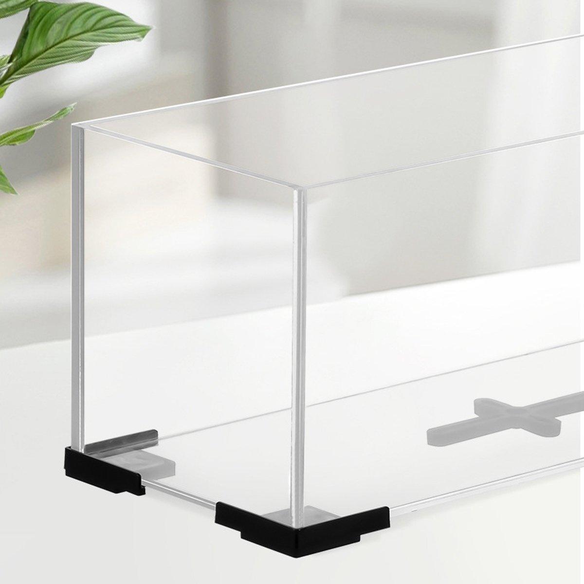 Fish Tank Base Tank Rack Household Simple Small Fish Tank Plastic Bracket Corner Protector Glass Right Angle Foot Wrapping Anti-collision