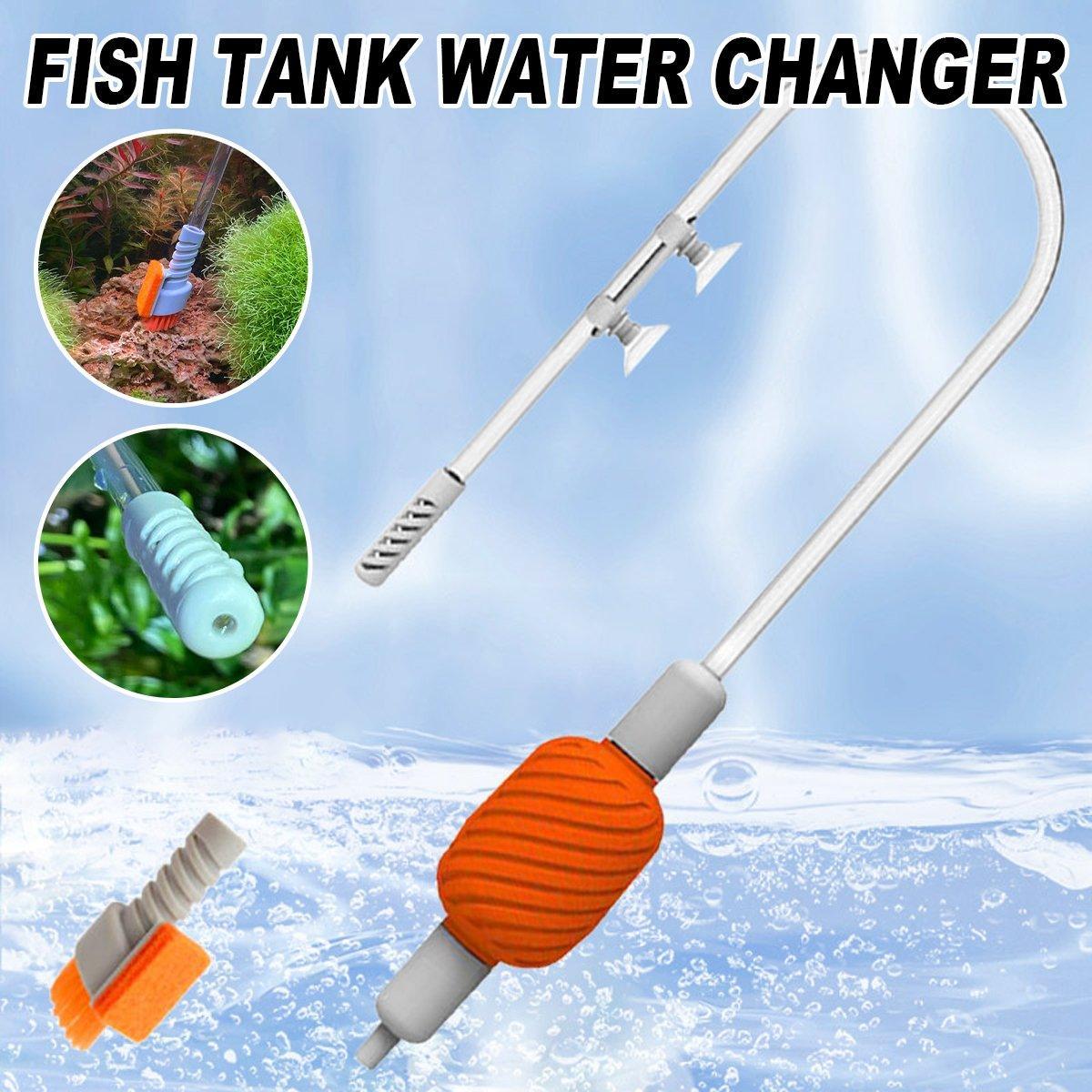 Small Fish IX-1 Fish Tank Water Changer Multifunctional Cleaning Supplies Suit Manual Cleaning Fish Manure