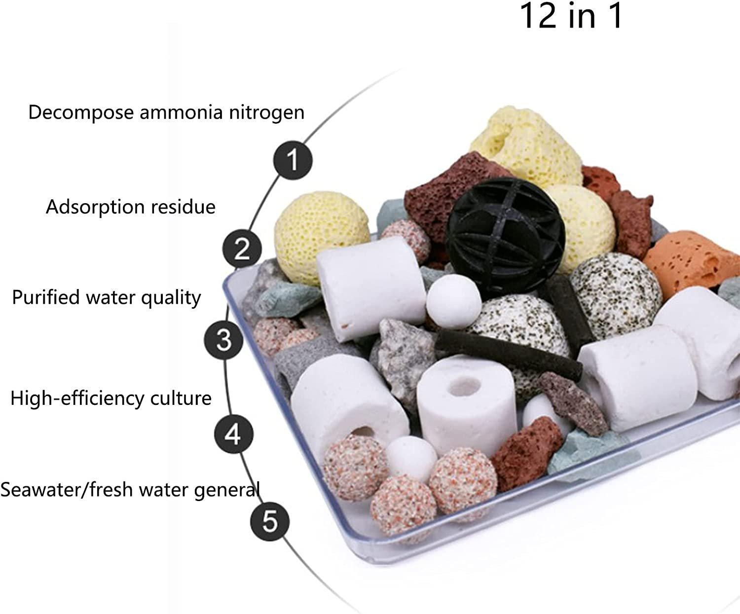 12-in-1 Ceramic Bio Ball Filter