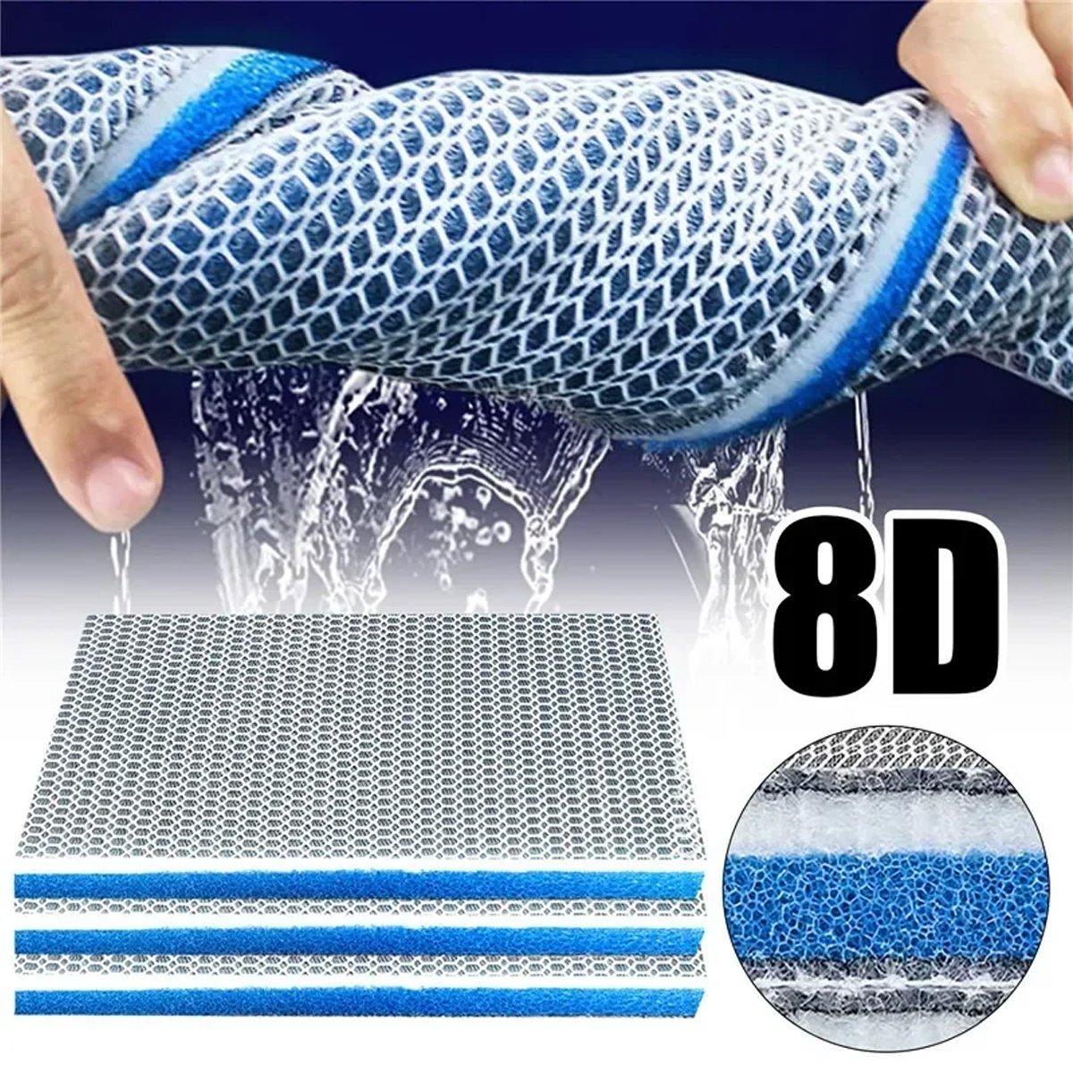 Fish Tank Filter Cotton 8D Water Purification Biochemical Sponge High Density Thickening Upper Filter Special Material